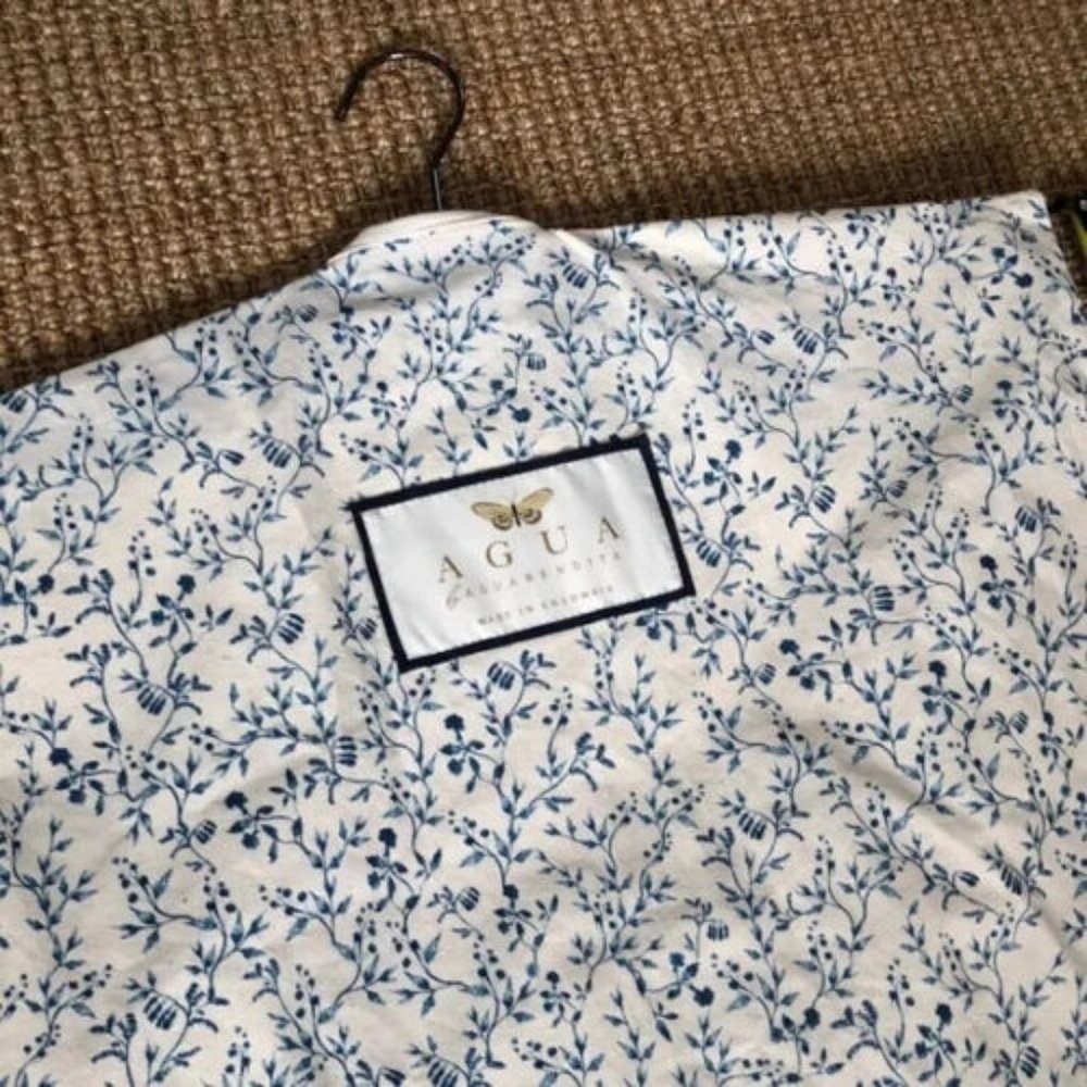 Agua by Agua Bendita garment bag 43"x18"